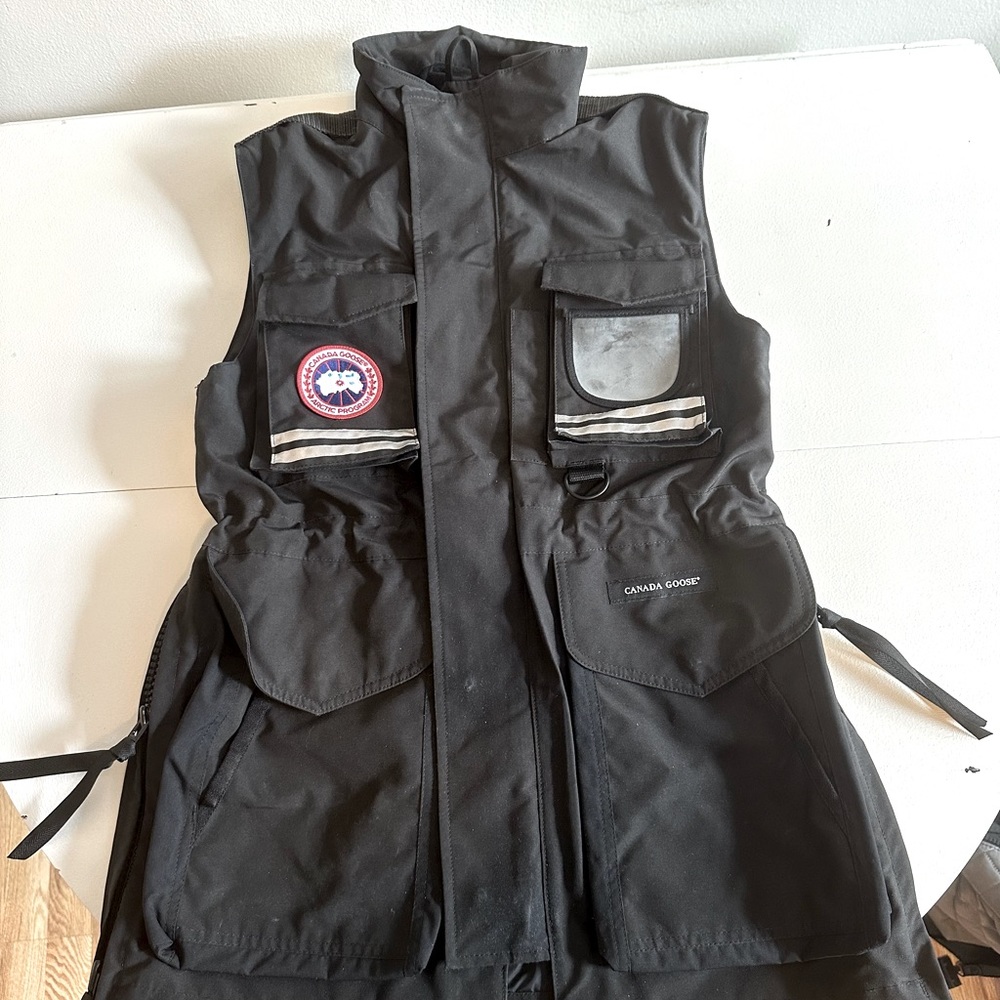 Canada Goose Journey Vest and 2 tee shirts